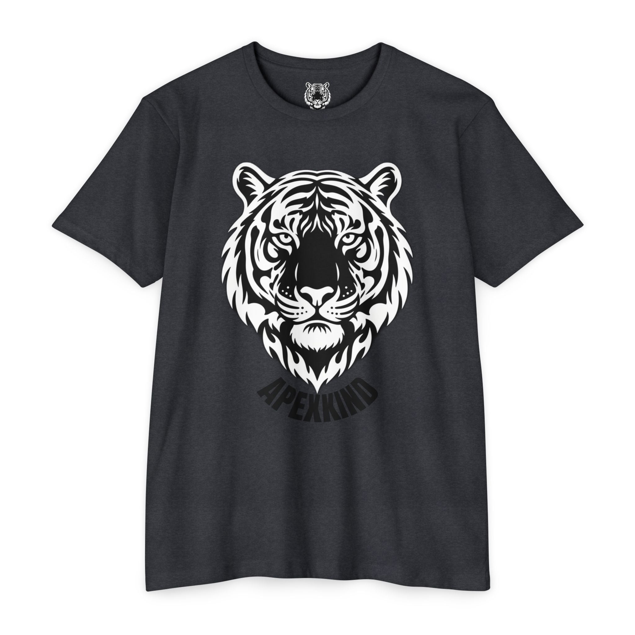 Tribal Flame Siberian Tiger T-Shirt