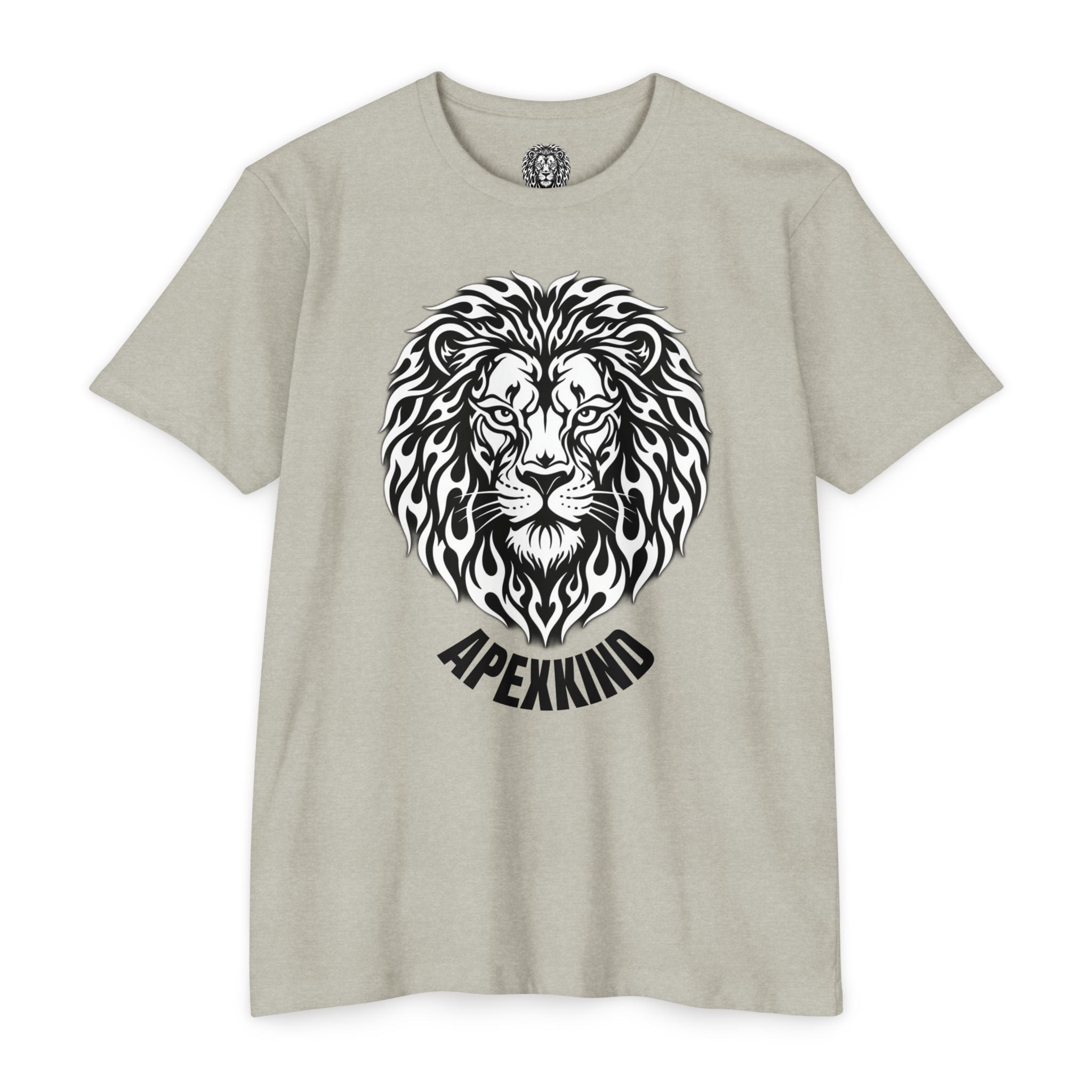 Tribal Flame Lion T-Shirt | Graphic Tee | Unisex