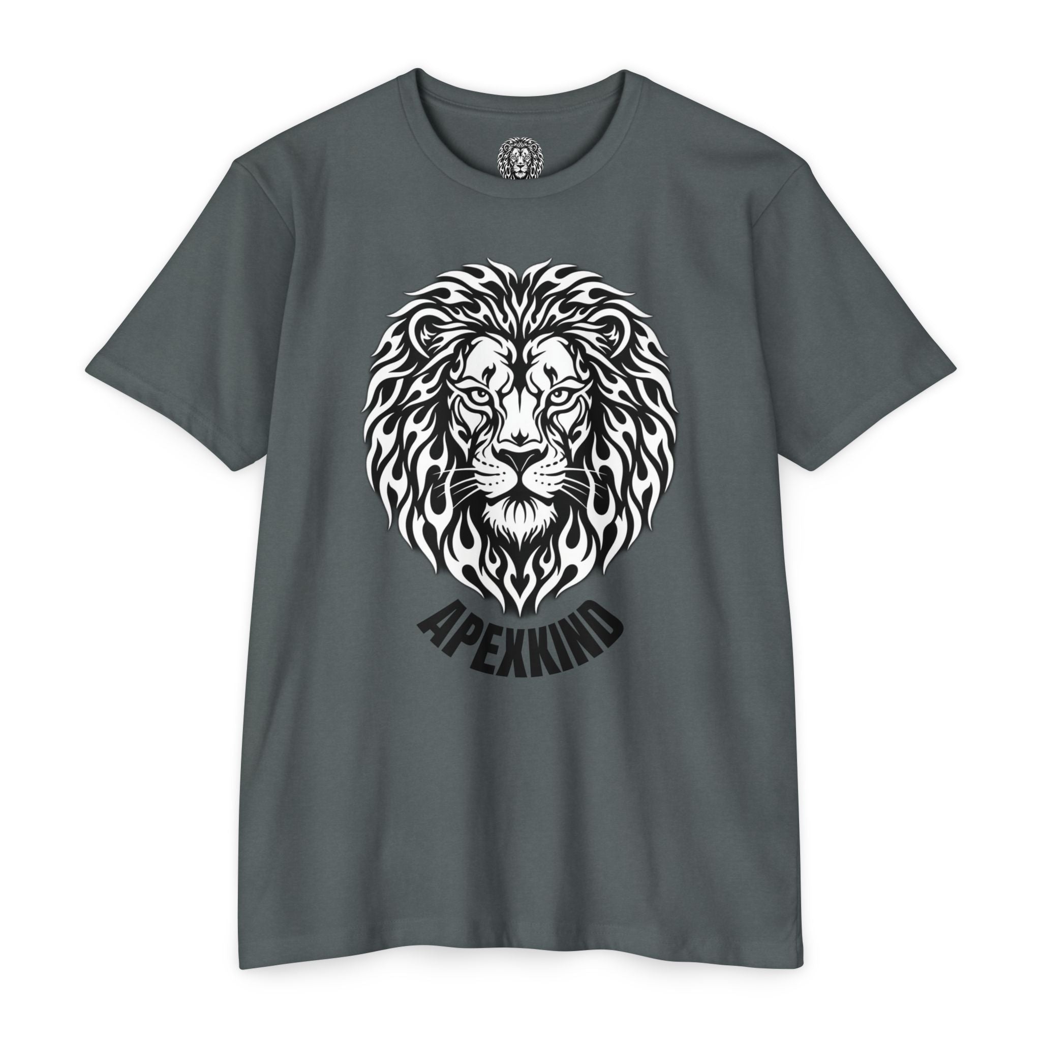 Tribal Flame Lion T-Shirt | Graphic Tee | Unisex