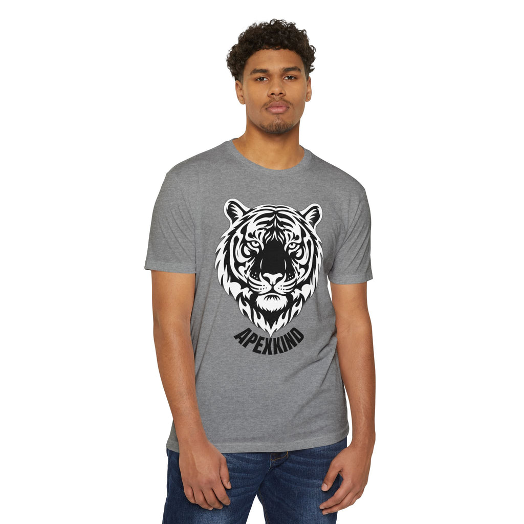 Tribal Flame Siberian Tiger T-Shirt