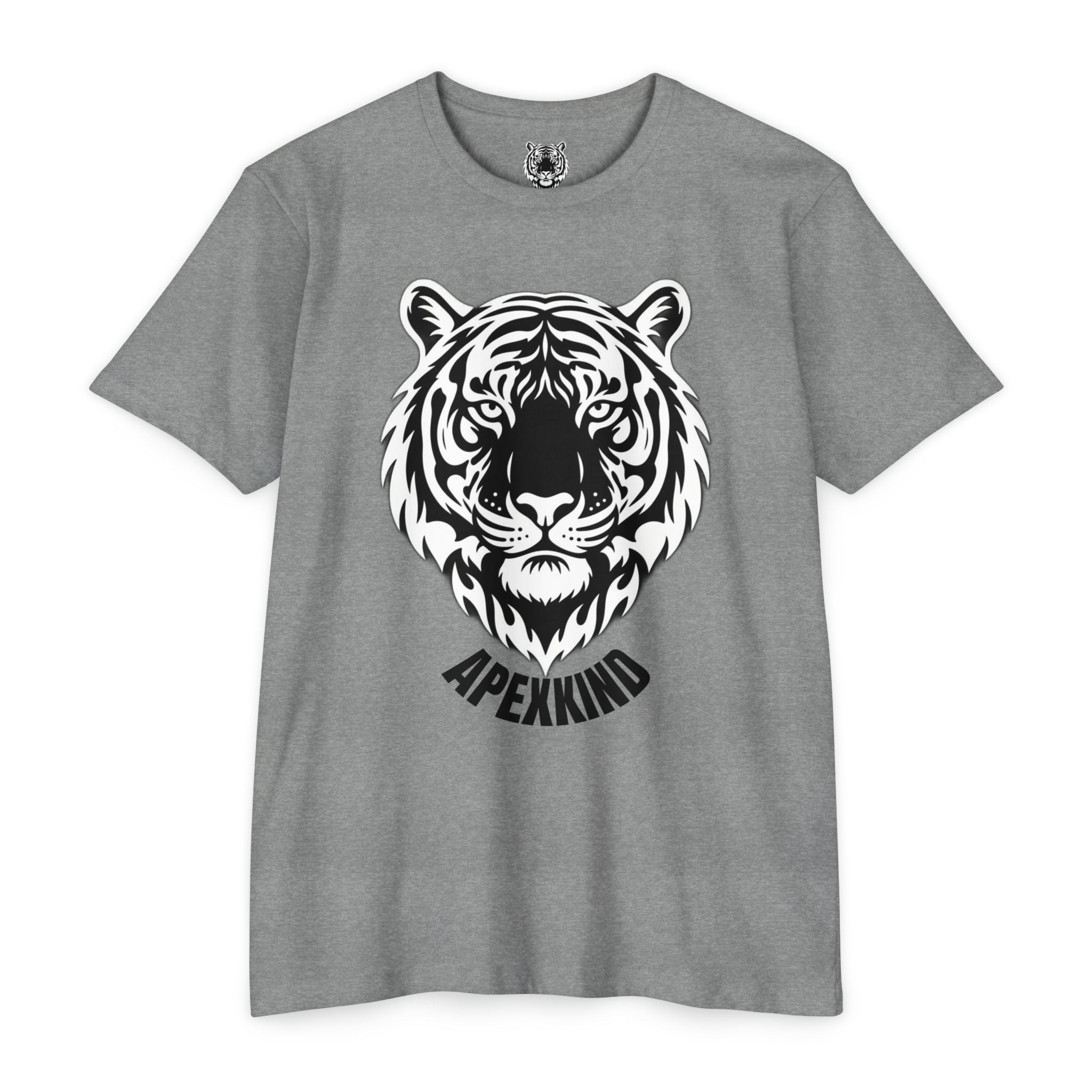 Tribal Flame Siberian Tiger T-Shirt