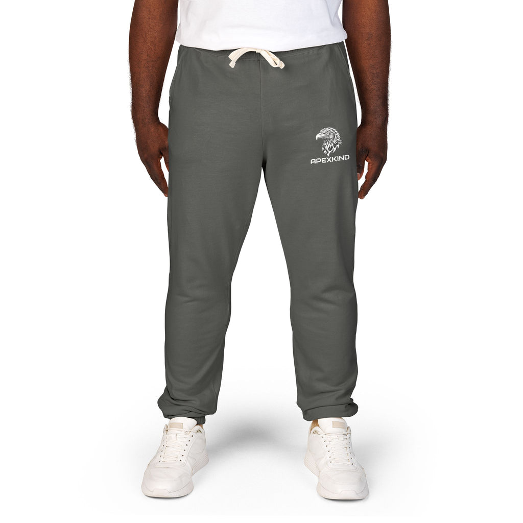 Tree Logo Fleece Sweatpants — Relaxed Garment-Dyed Joggers