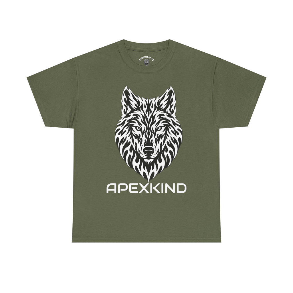APEXKIND Wolf Tee — "WALK WILD LIVE SHARP" T-Shirt