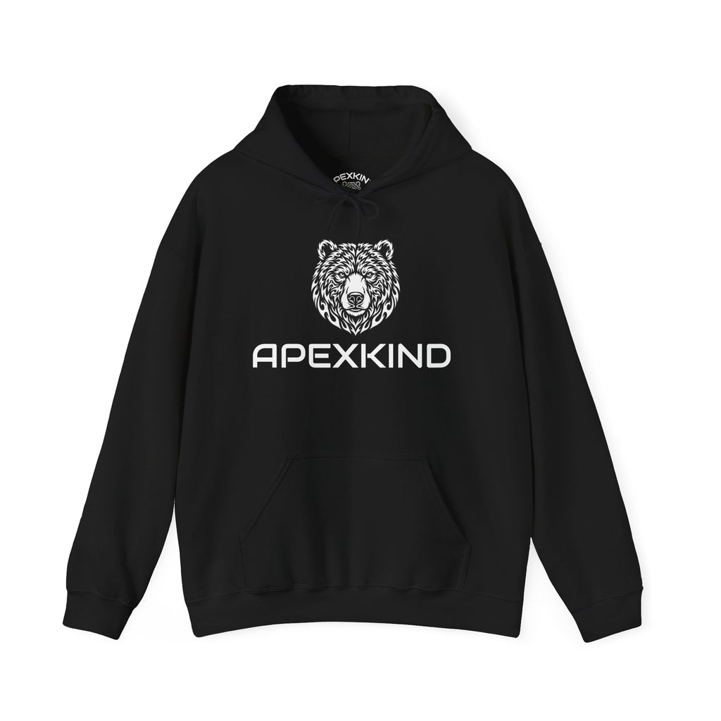 ApexKind Bear Hoodie — Stay Driven ‘Stay Apex’ Motivational Pullover
