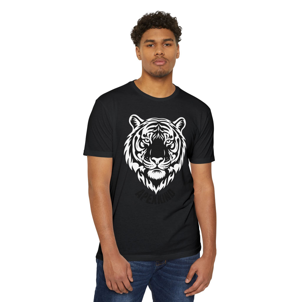 Tribal Flame Siberian Tiger T-Shirt