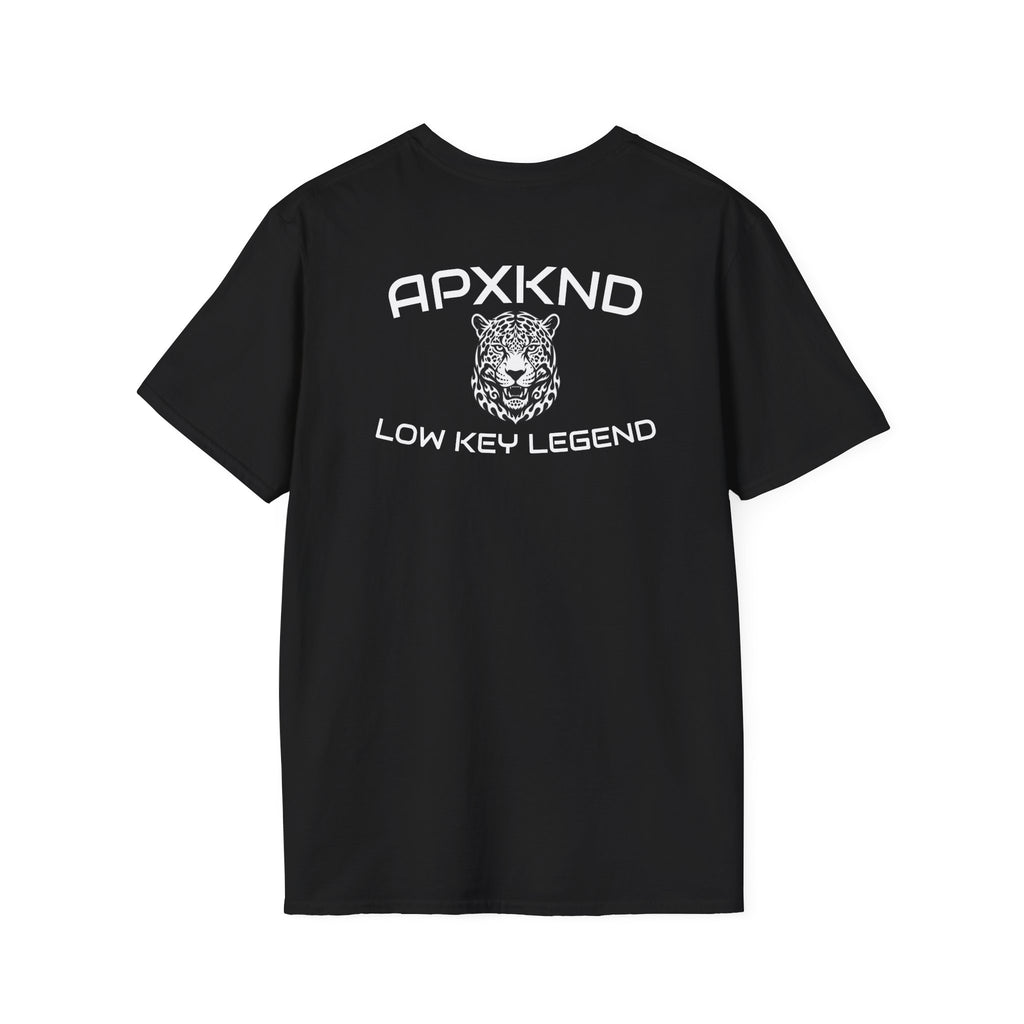 Apexkind Low Key Legend Jaguar Graphic T-Shirt – Unisex 100% Cotton Streetwear Tee, White