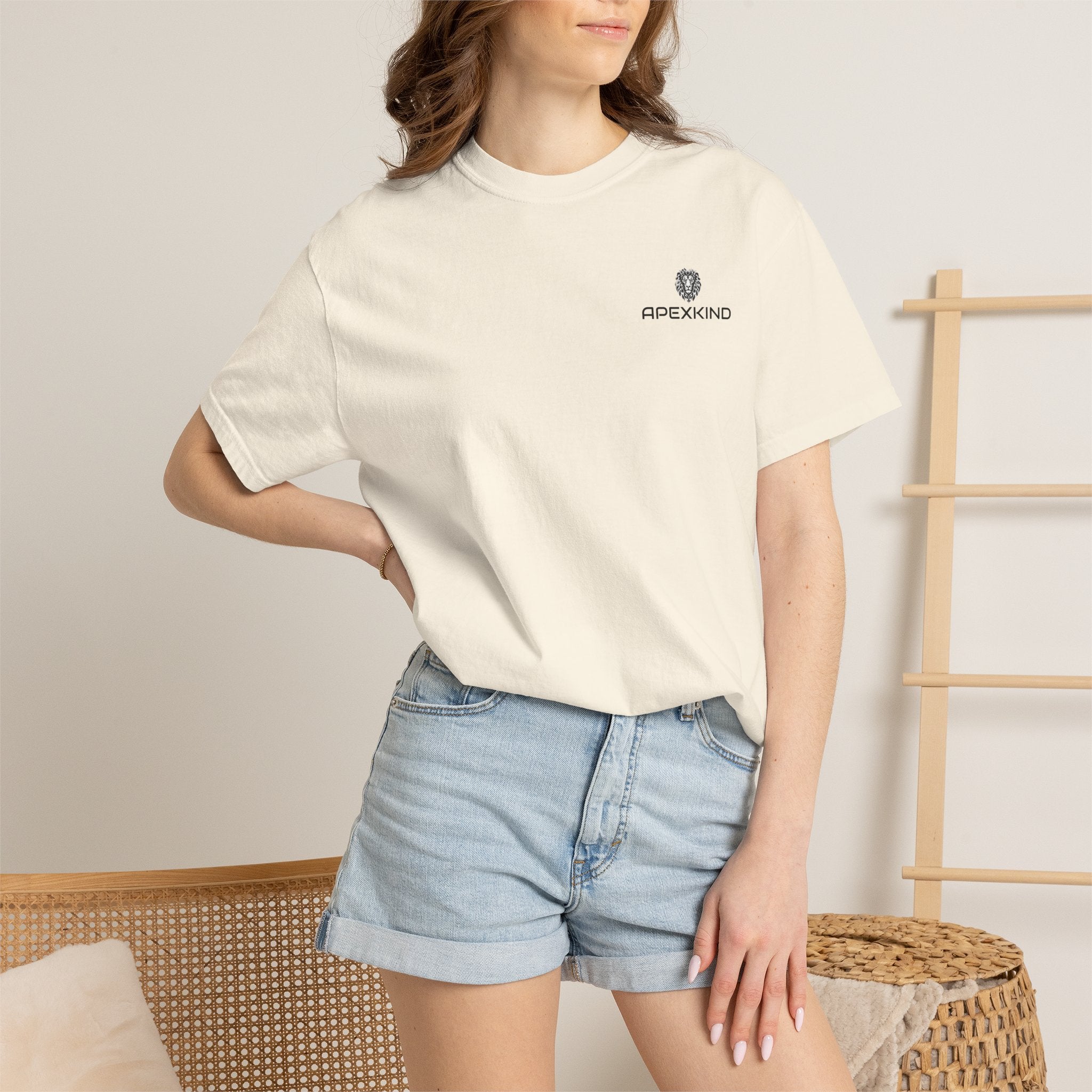 ApexKind Lion Tee — Stay Apex, Stay Driven Motivational T-Shirt