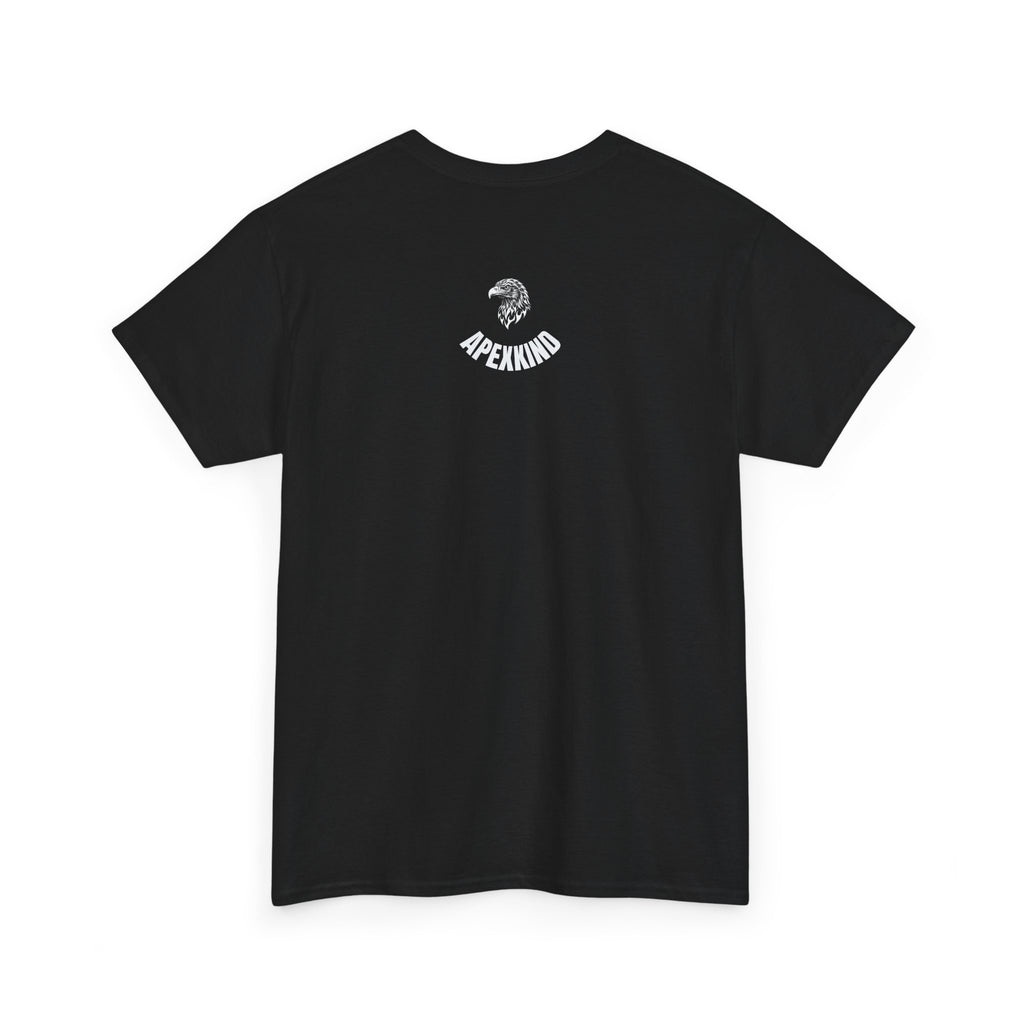 BLACK Eagle Head Graphic T-Shirt — APEKKIND Bold Americana Tee