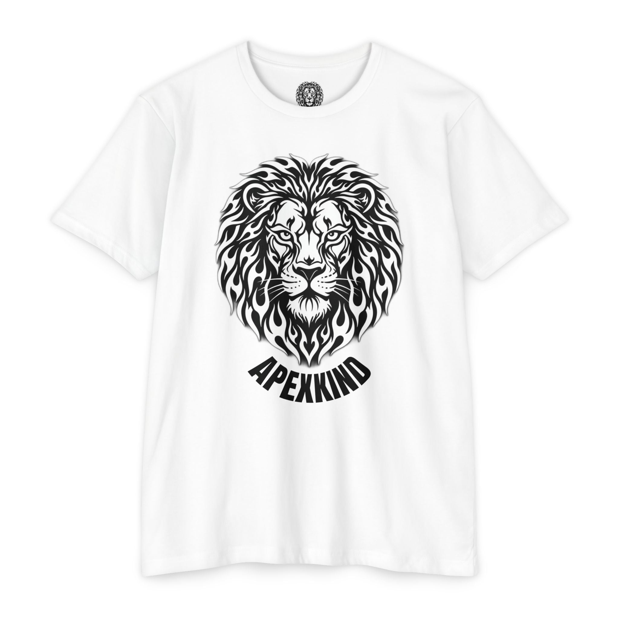 Tribal Flame Lion T-Shirt | Graphic Tee | Unisex