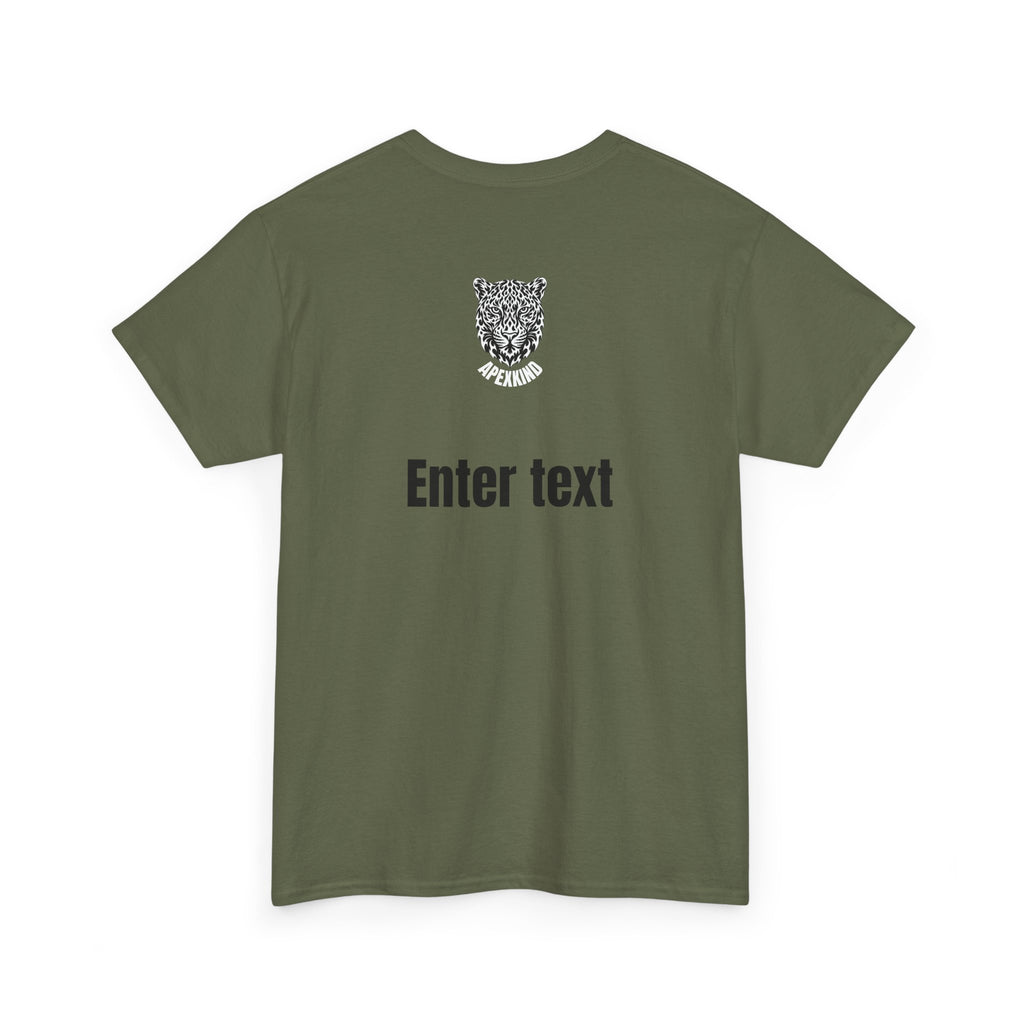 JAGUAR Head Graphic Tee — "APEXKIND" Bold Streetwear T-Shirt