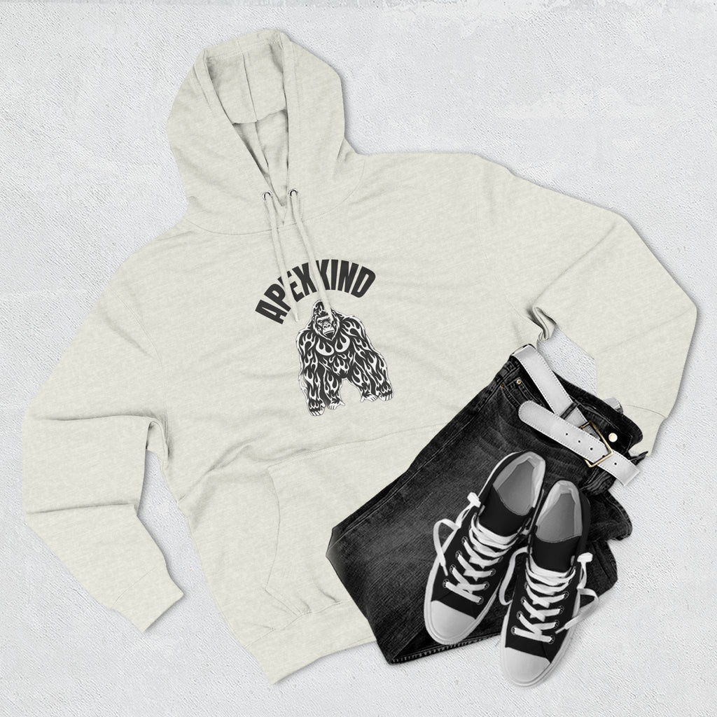 Apex Kind Gorilla Hoodie — 'Stay Apex' Graphic Fleece Hoodie