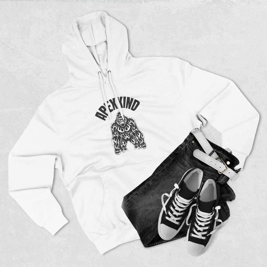Apex Kind Gorilla Hoodie — 'Stay Apex' Graphic Fleece Hoodie