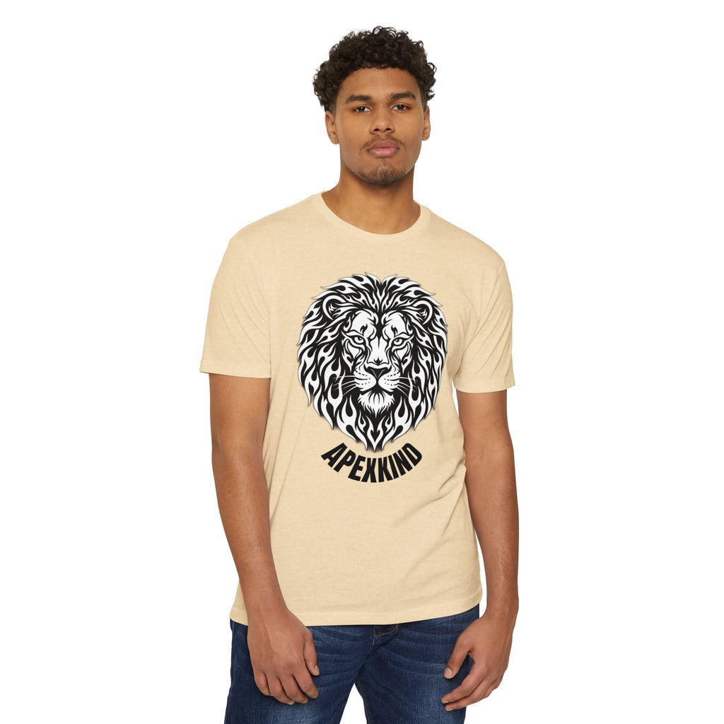 Tribal Flame Lion T-Shirt | Graphic Tee | Unisex