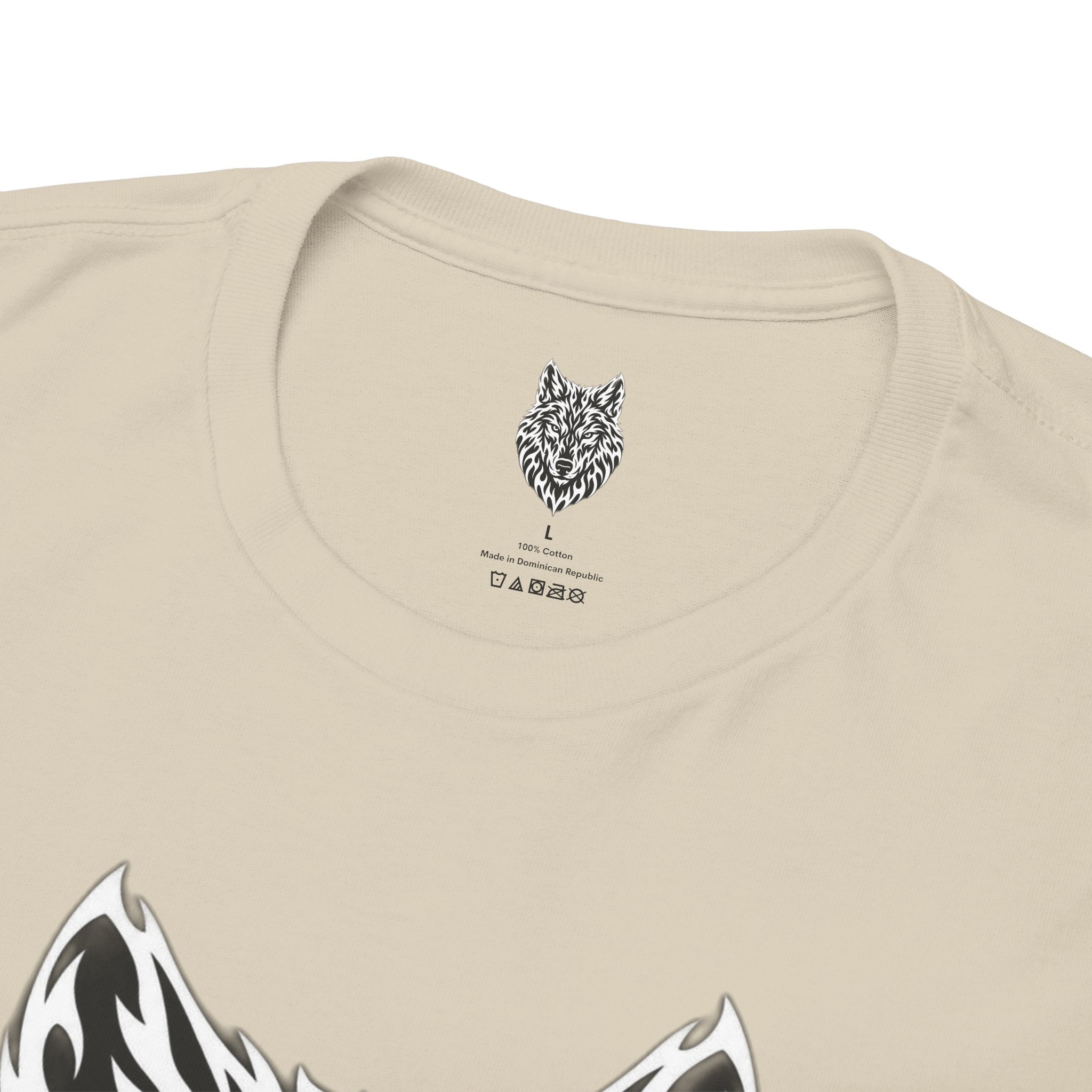 Wolf Head T-Shirt — 'Apexkind' Tribal Wolf Graphic Tee