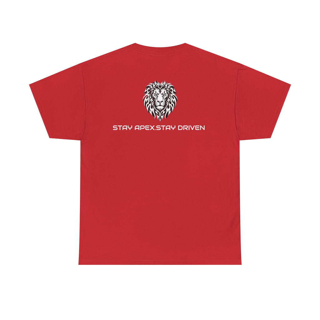 Lion Crest Tee — APEXKIND Motivational Graphic T-Shirt