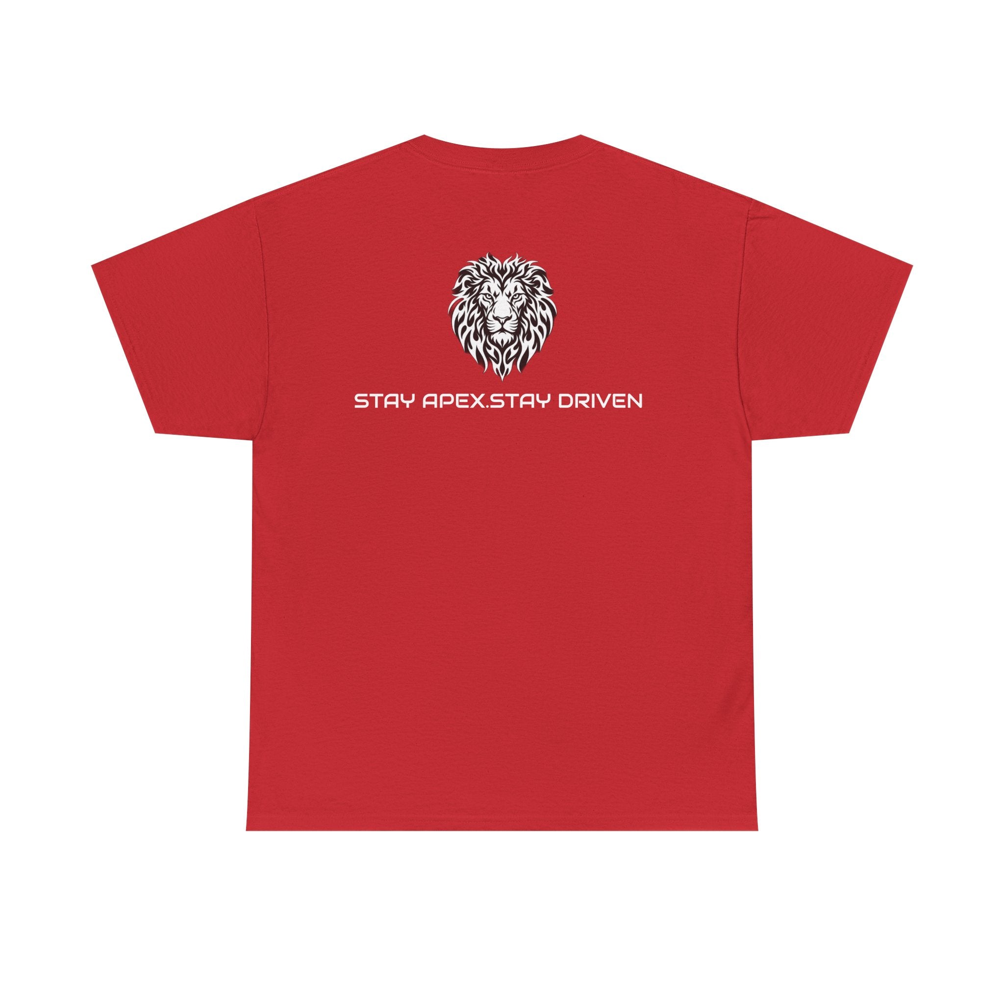 Lion Crest Tee — APEXKIND Motivational Graphic T-Shirt