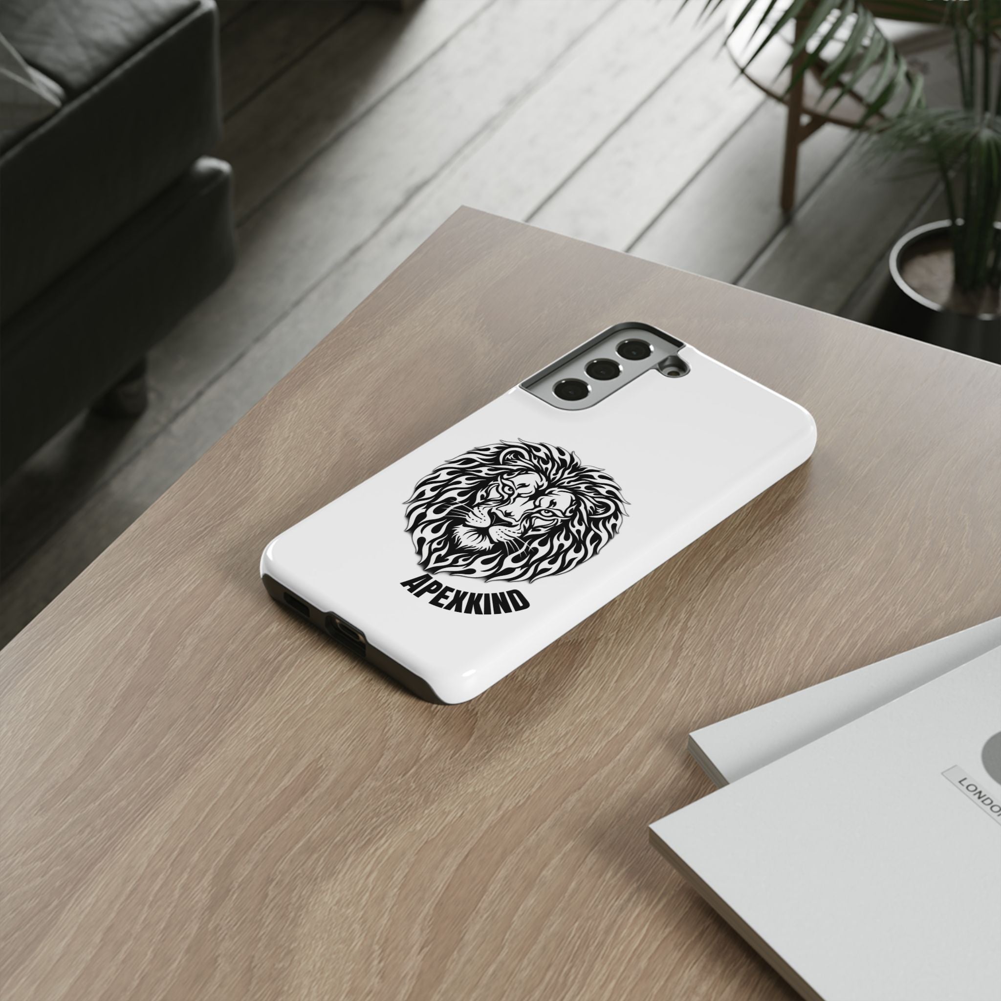 Apex Spirit Lion Phone Case Head Phone Case – APEXKIND Graphic Protective Cover