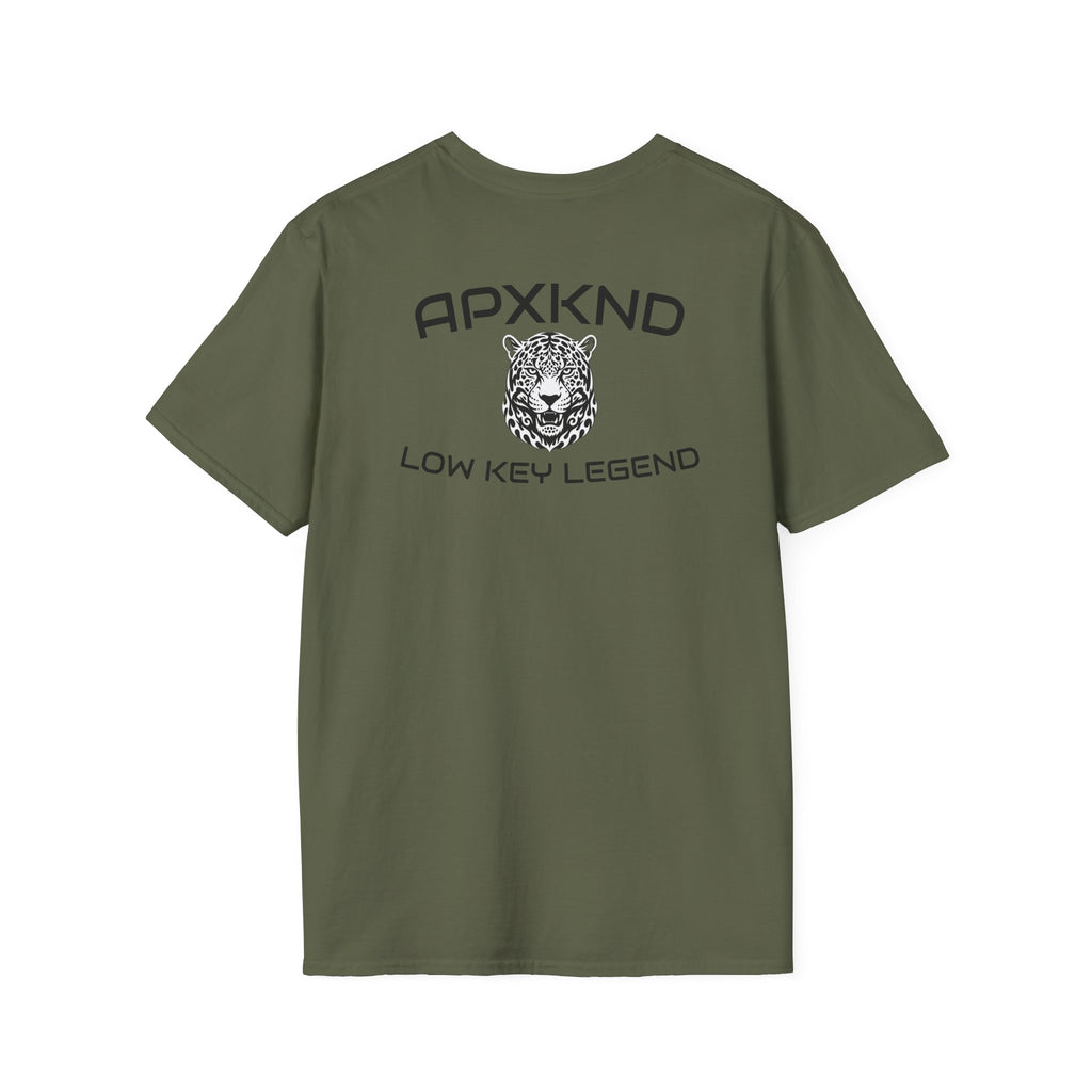 Apexkind Low Key Legend Jaguar Graphic T-Shirt – Unisex 100% Cotton Streetwear Tee, White