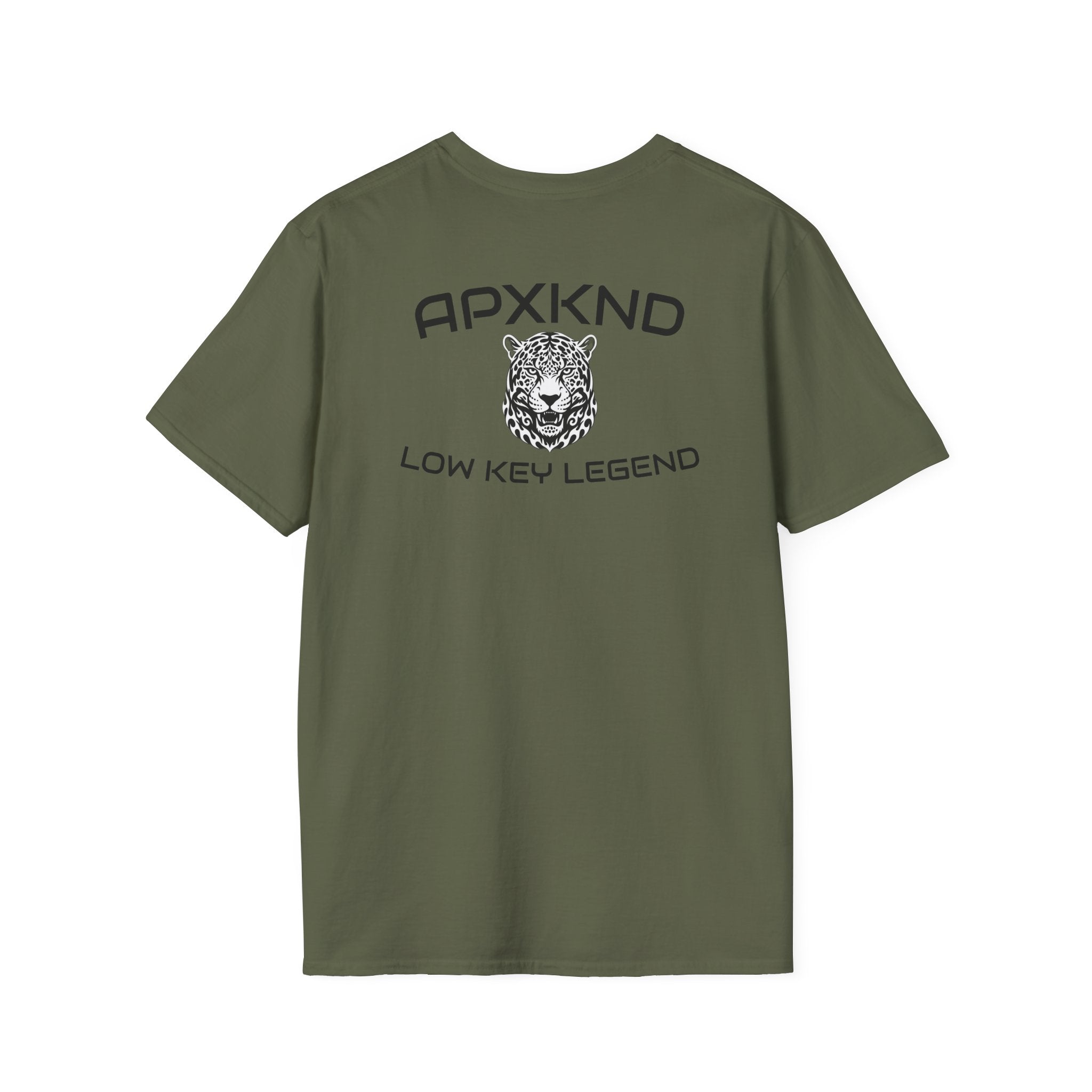Apexkind Low Key Legend Jaguar Graphic T-Shirt – Unisex 100% Cotton Streetwear Tee, White