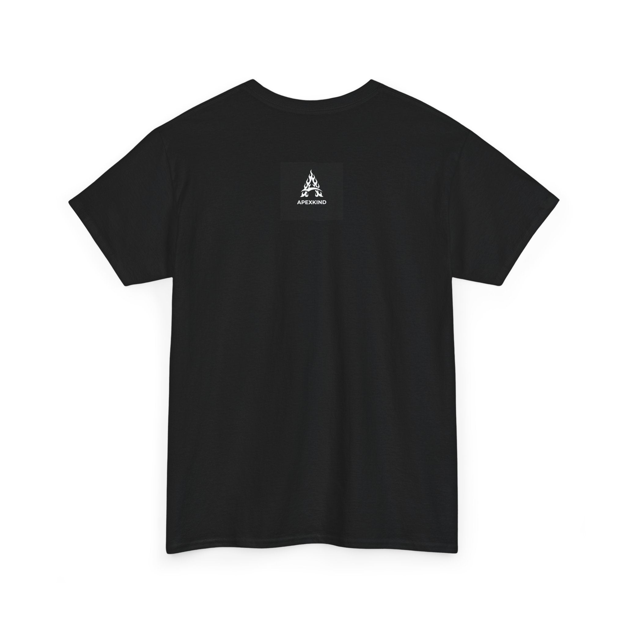 Tribal Flame Gorilla T-Shirt — APEXKIND Silverback Graphic Tee — Bold Tribal Ape Fitness Shirt