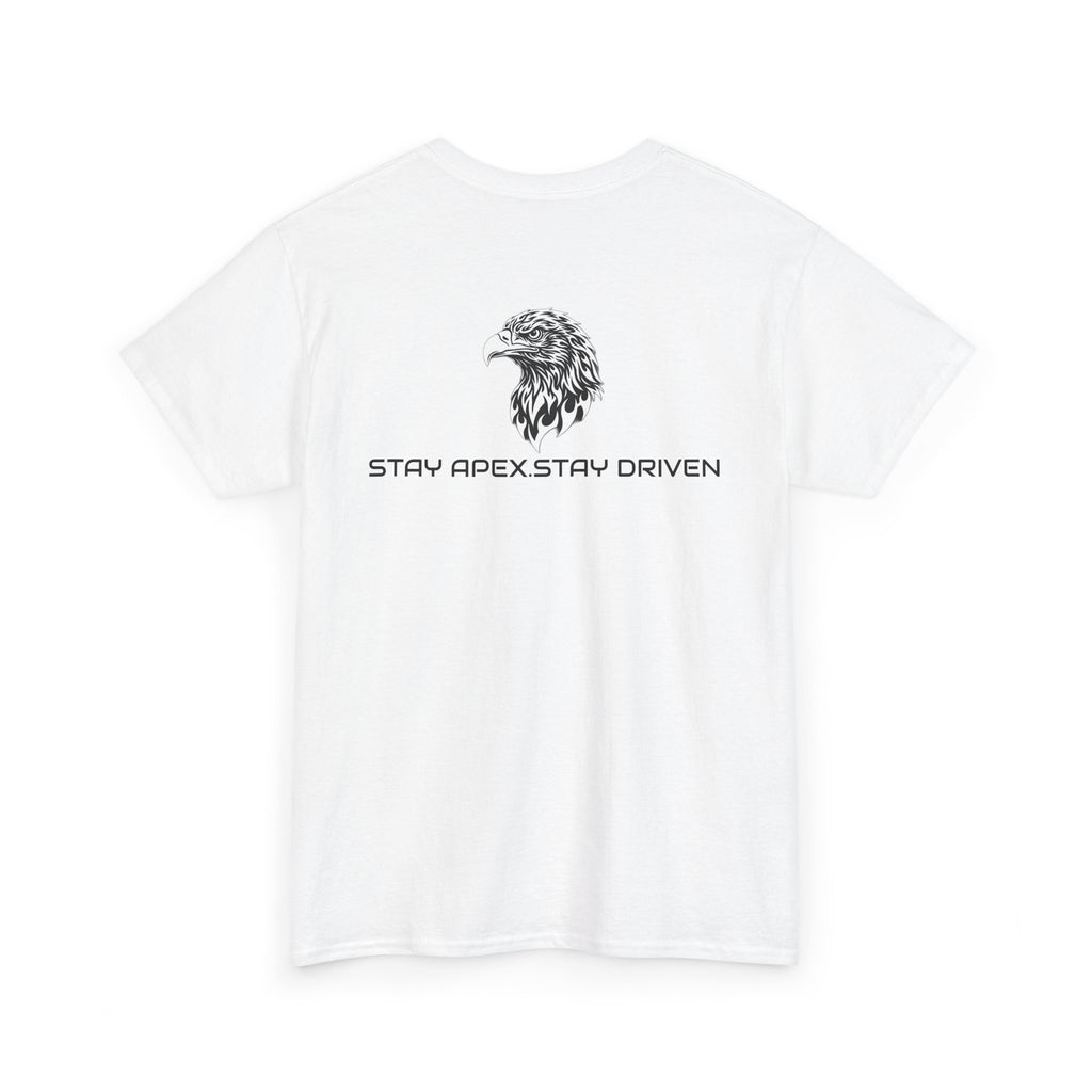 ApexKind Eagle Tee — Bold Tribal Eagle Graphic T-Shirt ("ApexKind" & “Stay Apex Stay Driven")
