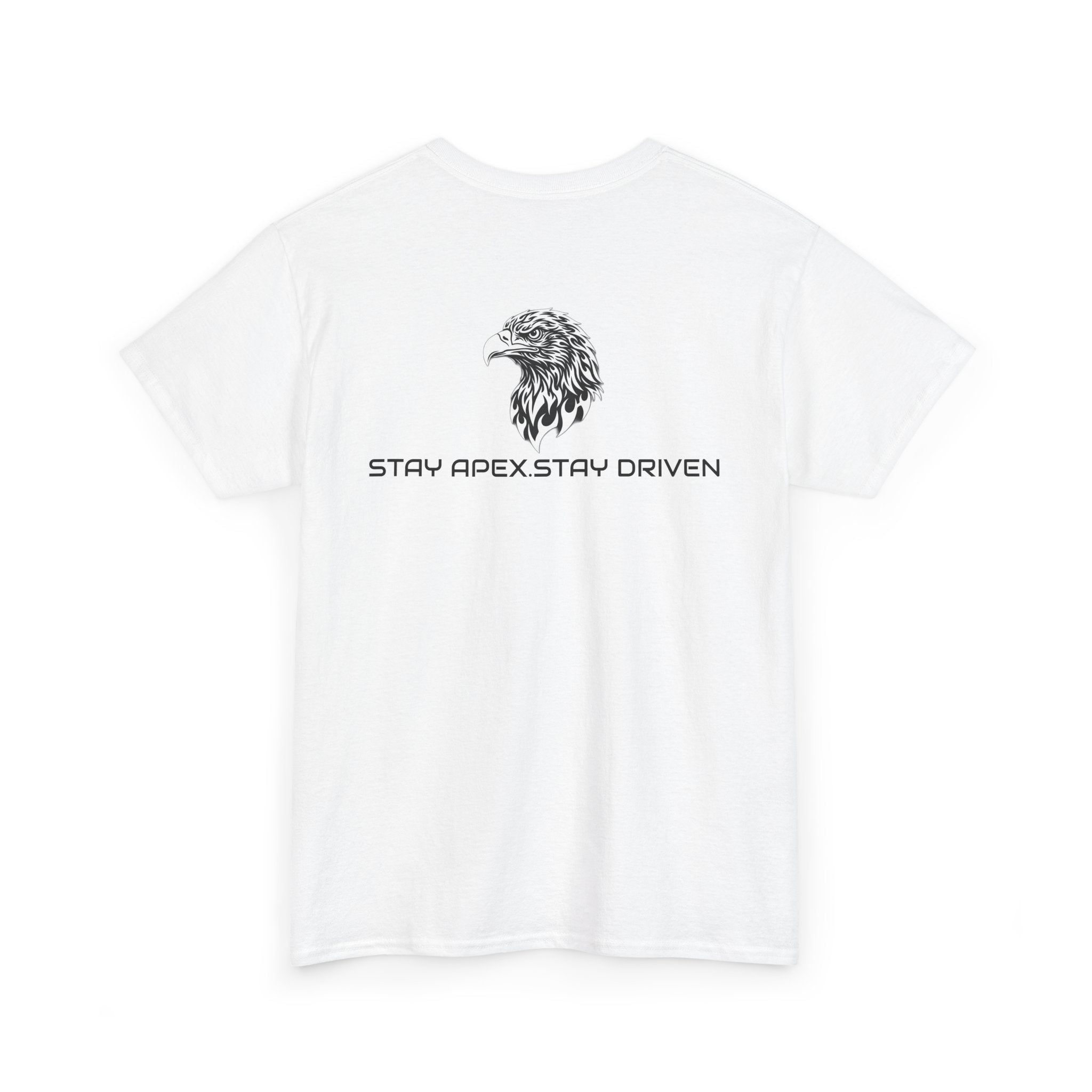 ApexKind Eagle Tee — Bold Tribal Eagle Graphic T-Shirt ("ApexKind" & “Stay Apex Stay Driven")