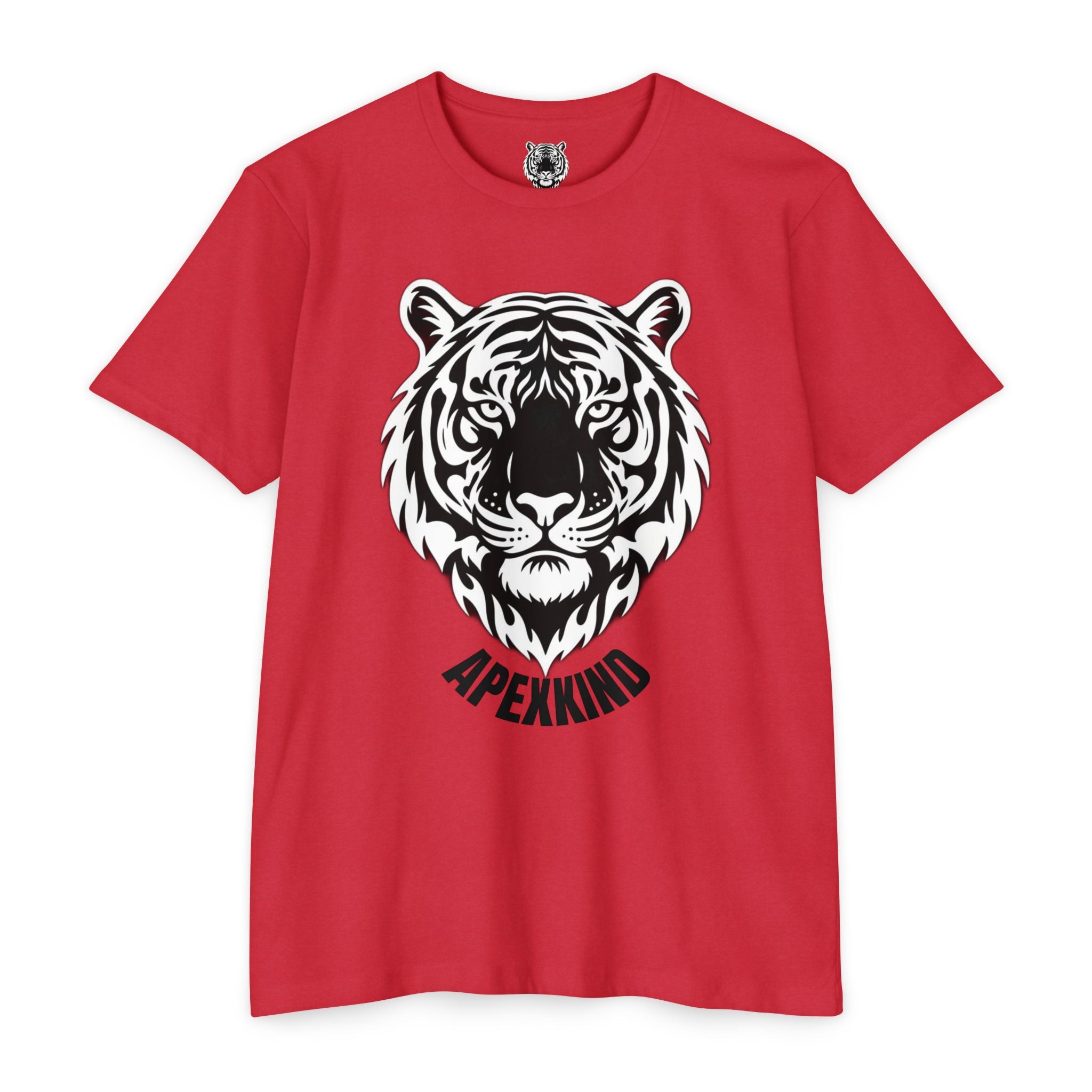 Tribal Flame Siberian Tiger T-Shirt