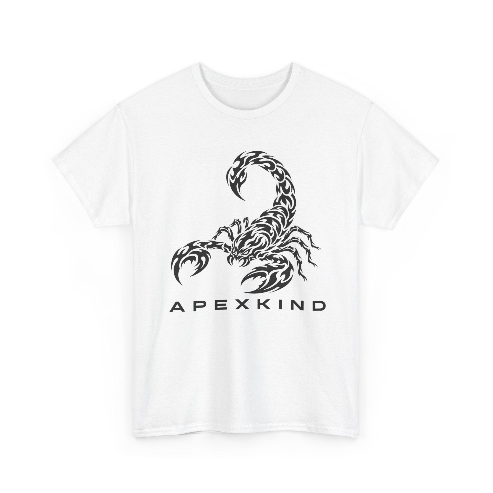 Scorpion Tribal Graphic Tee — APEXKIND Printed Cotton T-Shirt