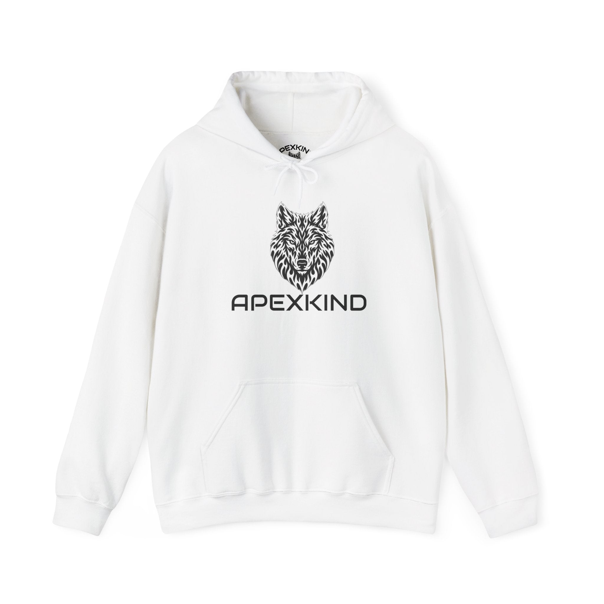 ApexKind Wolf Hoodie — Walk WIld 'Live SHarp' Motivational Pullover