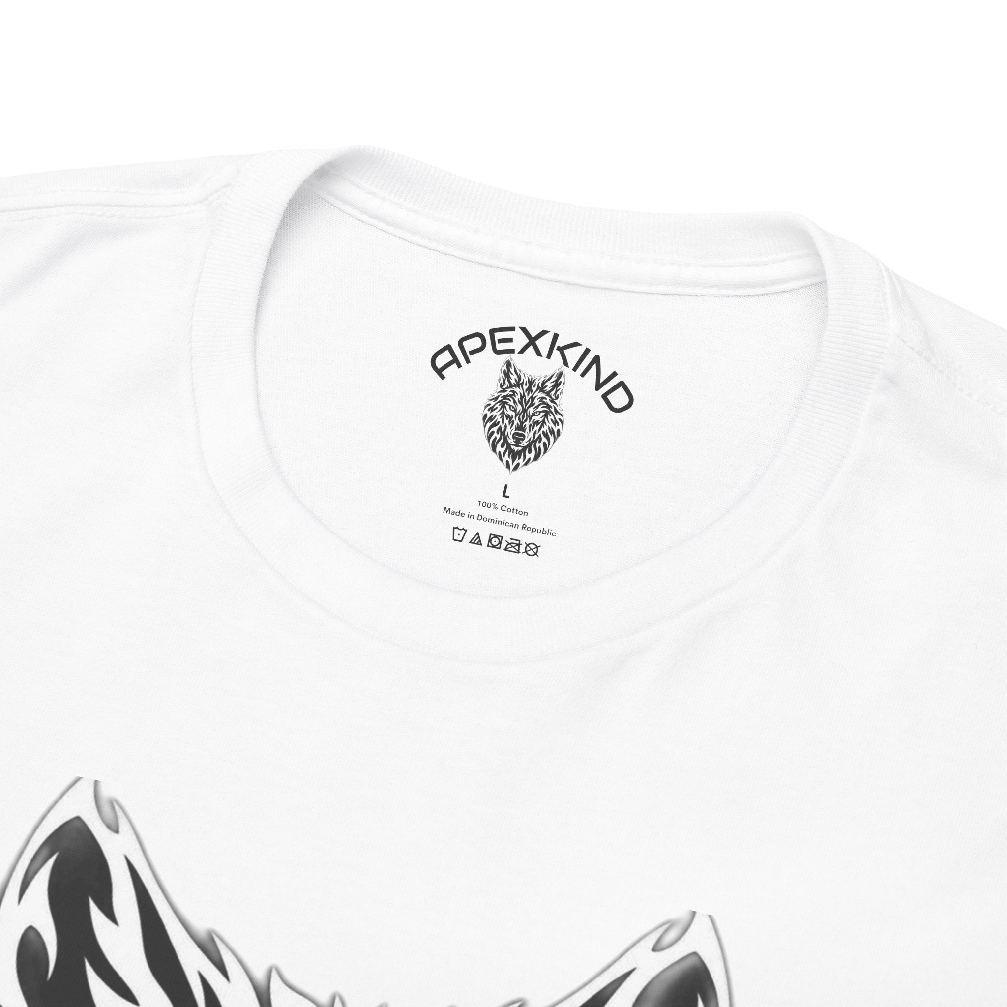APEXKIND Wolf Tee — APEXKIND T-Shirt ("WALK WILD LIVE SHARP")