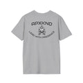 Apexkind Lead With Presence Gorilla Graphic T-Shirt – Unisex 100% Cotton Streetwear Tee, Whitec