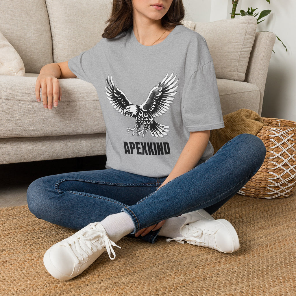 Flying Eagle Graphic T-Shirt | Soaring Eagle Wings Shirt
