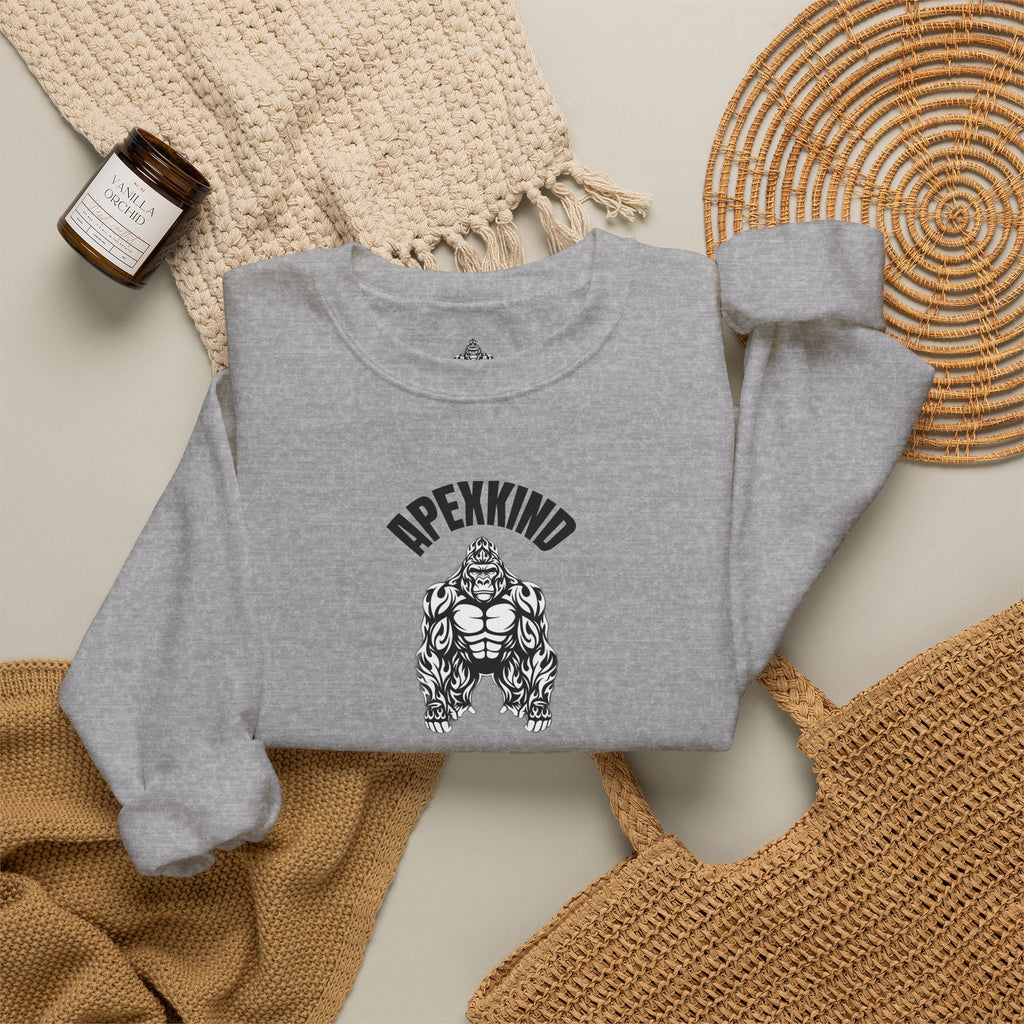 ApexKind Gorilla Crewneck Sweatshirt — Stay Apex Graphic Pullover