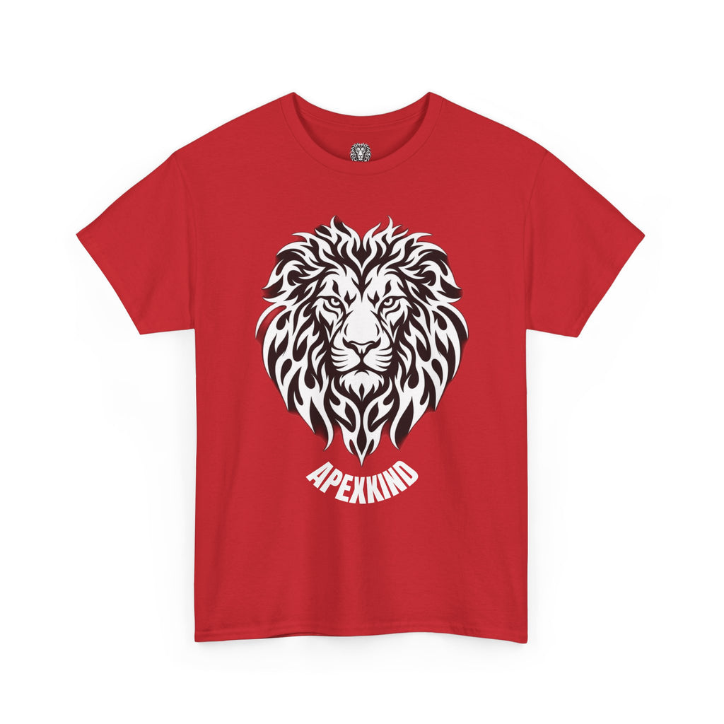 Lion Head Graphic Tee — APEKIND Bold Tribal Lion T-Shirt