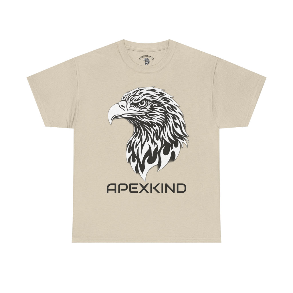 ApexKind Eagle Tee — Bold Tribal Eagle Graphic T-Shirt ("ApexKind" & “Stay Apex Stay Driven")