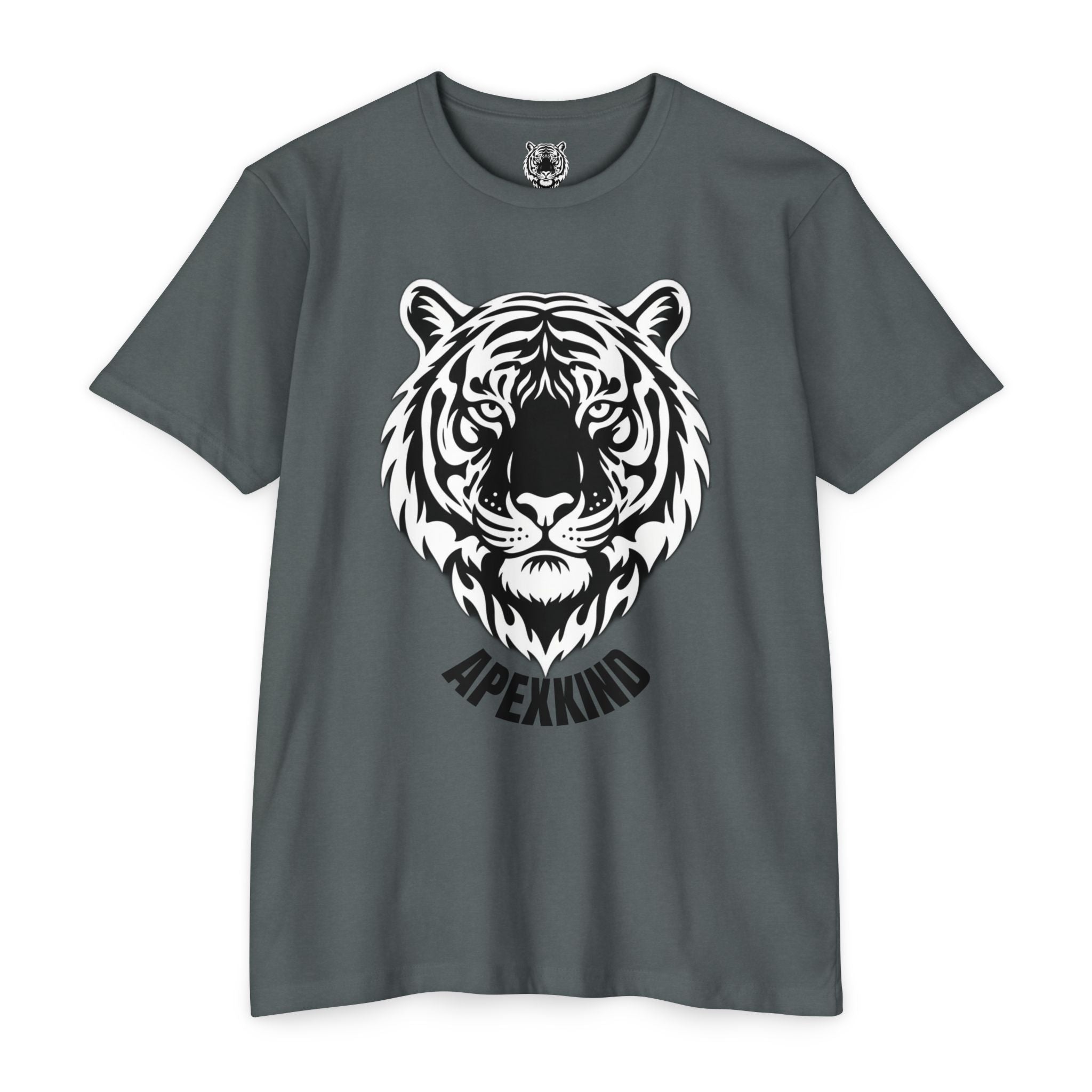Tribal Flame Siberian Tiger T-Shirt