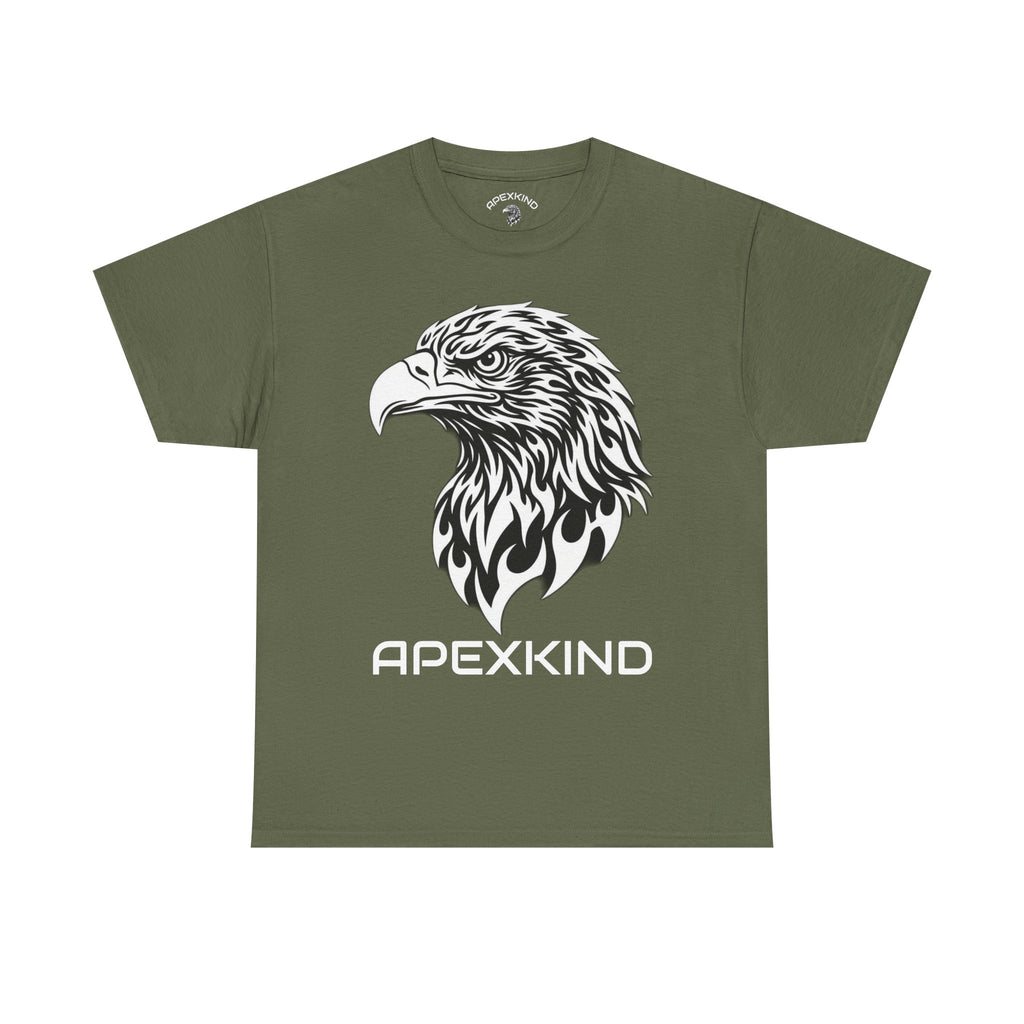 ApexKind Eagle Tee — Motivational Graphic Shirt (“Walk Wild Live Sharp”)