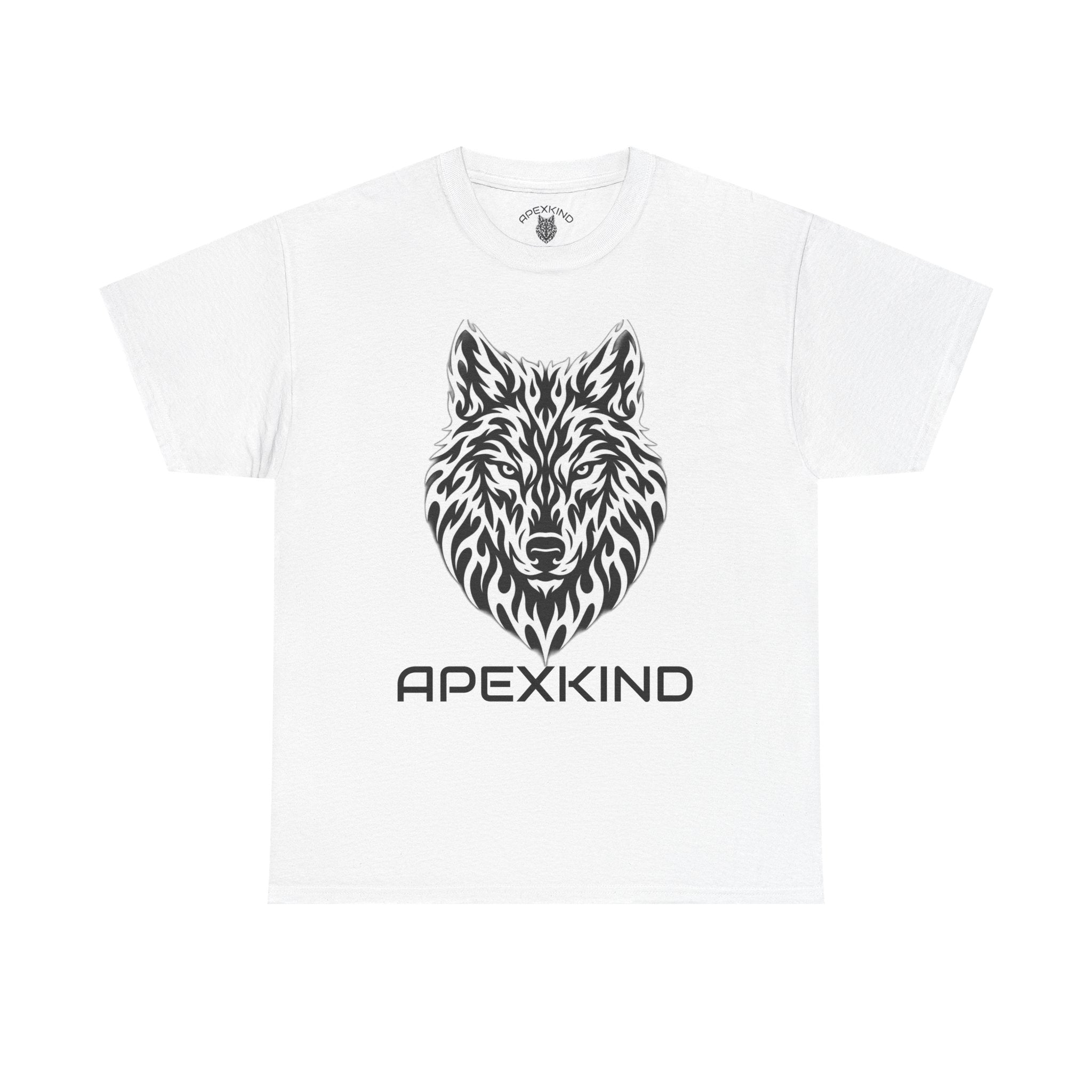 Wolf Logo Tee — APEXKIND 'Stay Apex, Stay Driven' Graphic T-Shirt