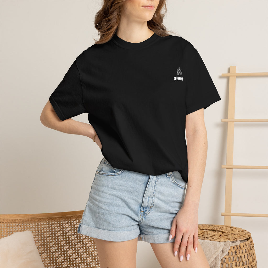 Apex Gorilla BLACK/GREY T-Shirt — 'Stay Apex' Graphic Tee