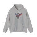 Patriotic Eagle Hoodie — American Flag Wings "APEXKIND" Design