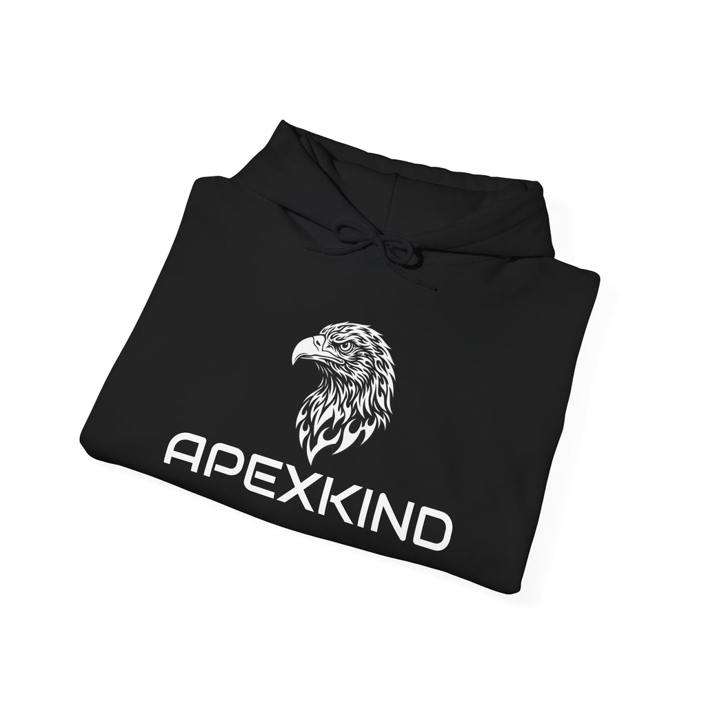 ApexKind Eagle Hoodie — 'ApexKind' & Walk Wild LIve Sharp' Motivational Pullover
