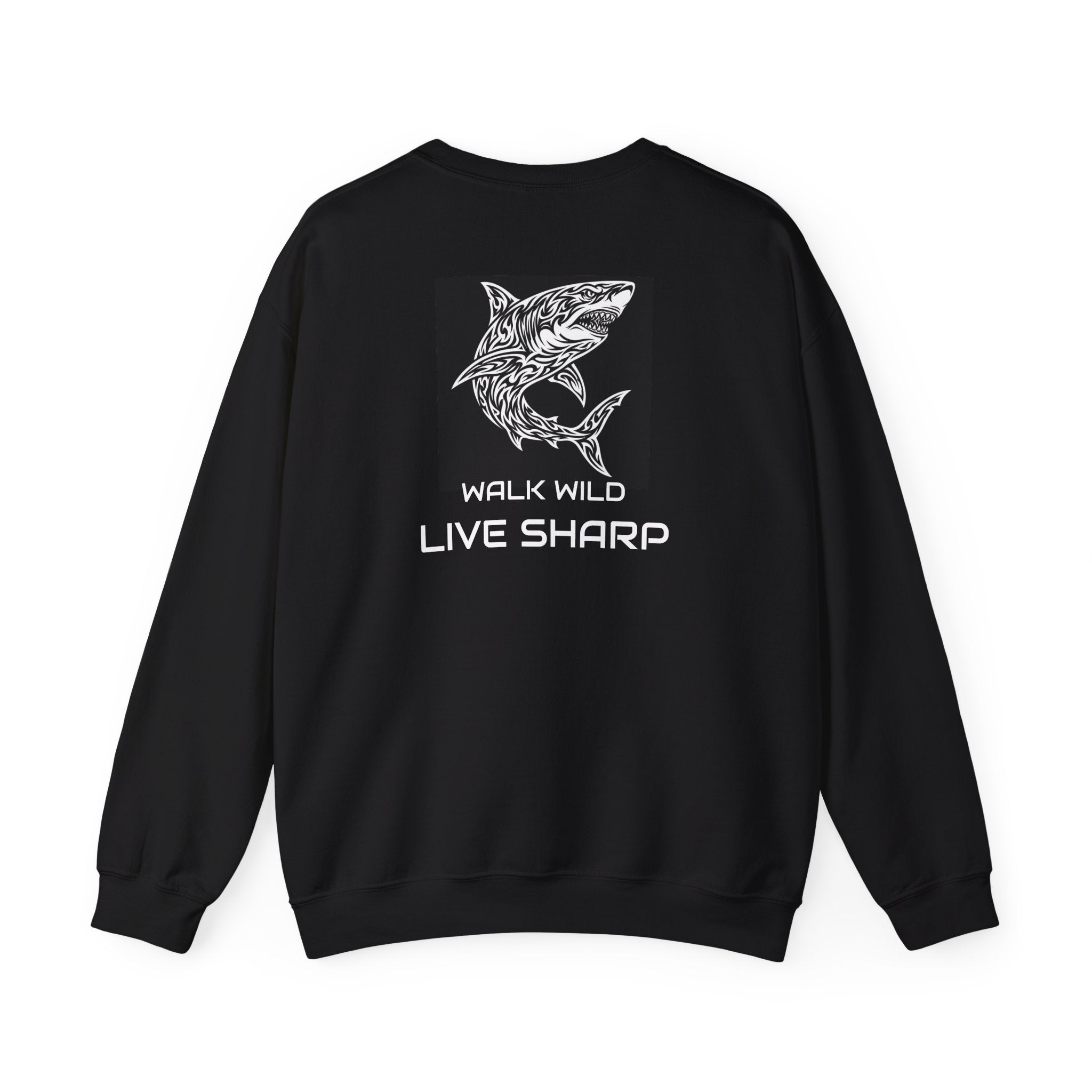 Tribal Flame Great White Shark Sweatshirt – ApexKind