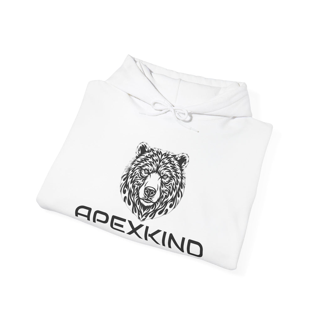 ApexKind Grizzly  Hoodie — "Walk Wild Live Sharp" Motivational Hoodie