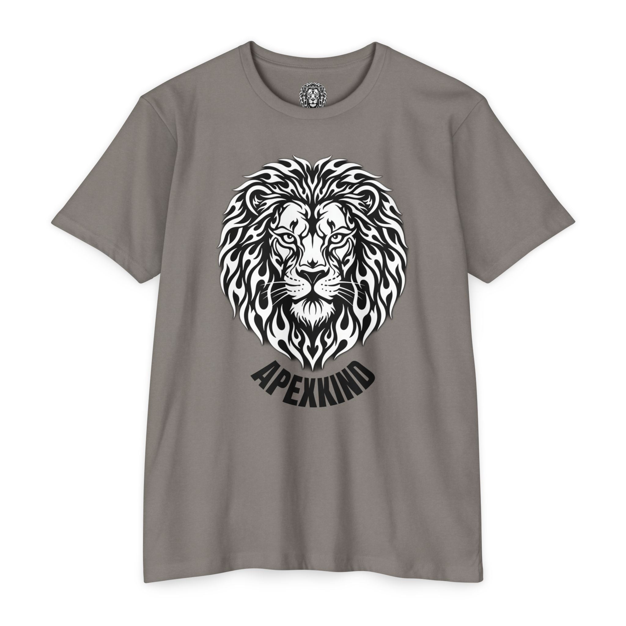 Tribal Flame Lion T-Shirt | Graphic Tee | Unisex