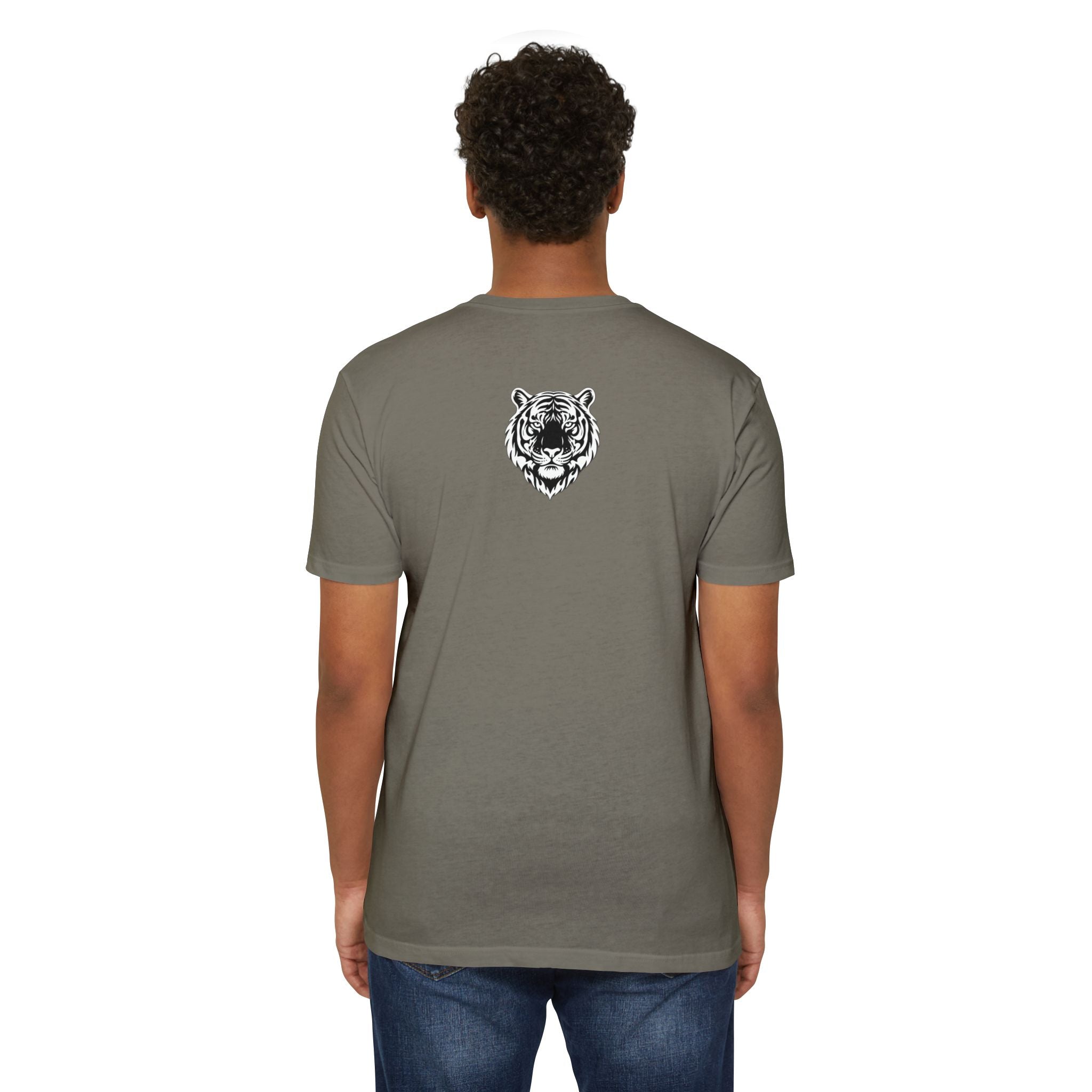 Tribal Flame Siberian Tiger T-Shirt