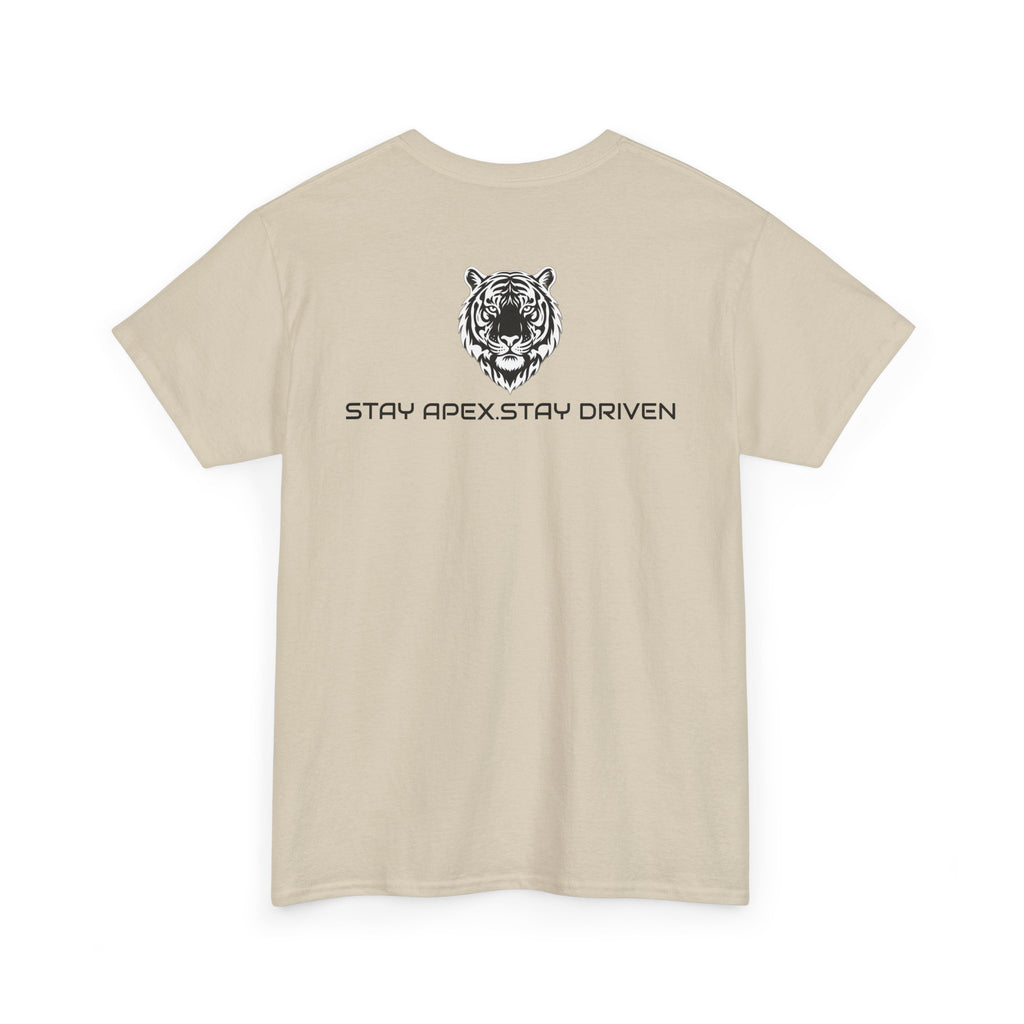 Tiger Head "APEXKIND" Tee — Motivational Graphic T-Shirt