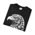BLACK Eagle Head Graphic T-Shirt — APEKKIND Bold Americana Tee
