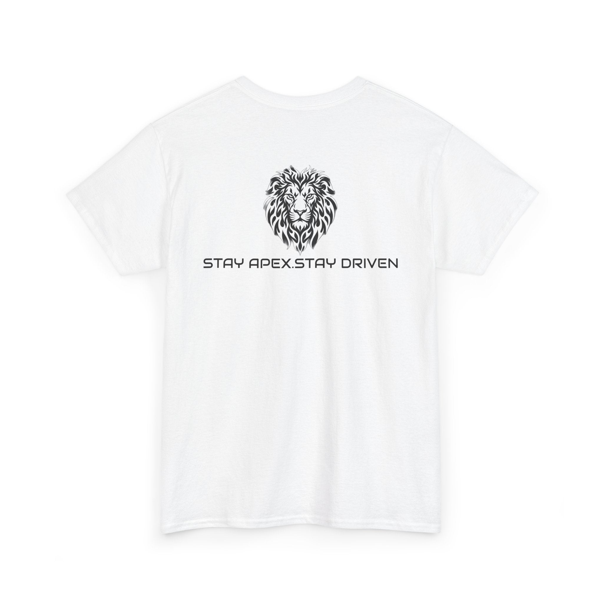 Lion Logo Tee — APEXKIND Motivational Graphic T-Shirt