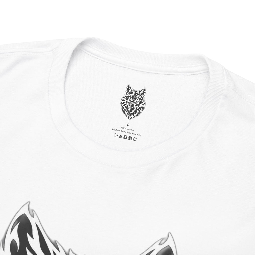 Wolf Head T-Shirt — 'Apexkind' Tribal Wolf Graphic Tee