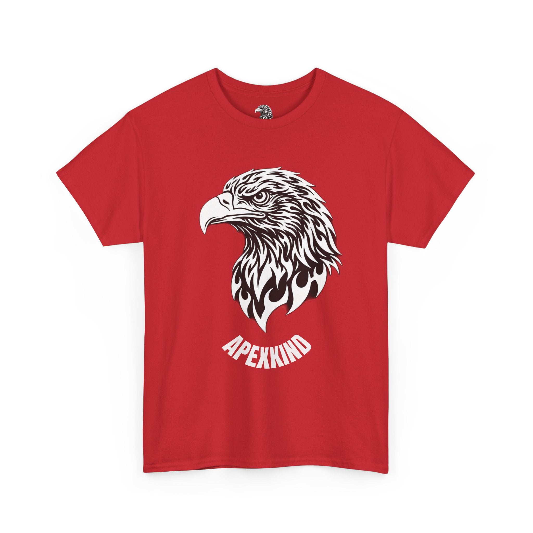 BLACK Eagle Head Graphic T-Shirt — APEKKIND Bold Americana Tee